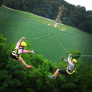 White River Zip Lines, Anderson, IN